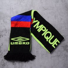 画像2: UMBRO "OLYMPIQUE LYONNAIS" サッカーマフラー  (2)