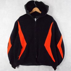 画像1: 60's Woolrich Skimeister フリース×ナイロン リバーシブルジャケット L (1)