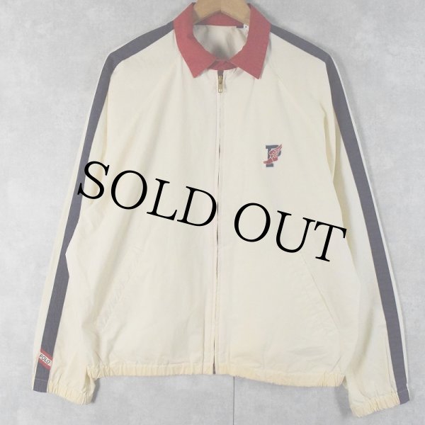 90's POLO Ralph Lauren ウイングフット コットンスイングトップ M 90's POLO Ralph Lauren ウイングフット コットンスイングトップ M