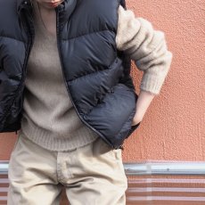画像2: 60's h.i.s モヘア×アルパカ Vネックニットセーター M (2)