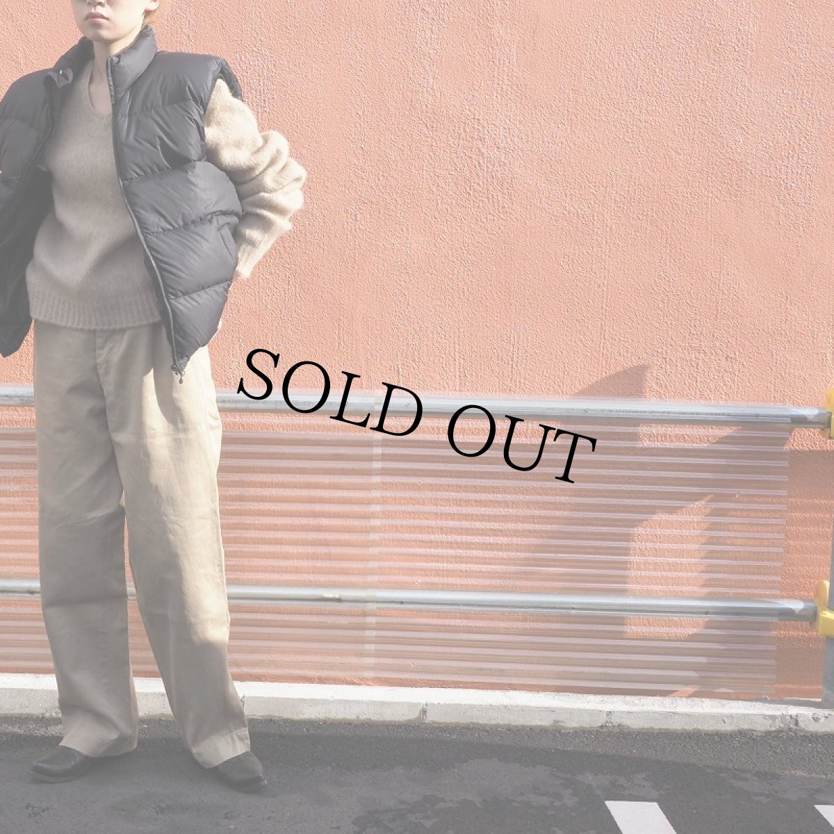 画像2: 50's U.S.ARMY チノトラウザーズ W29 (2)