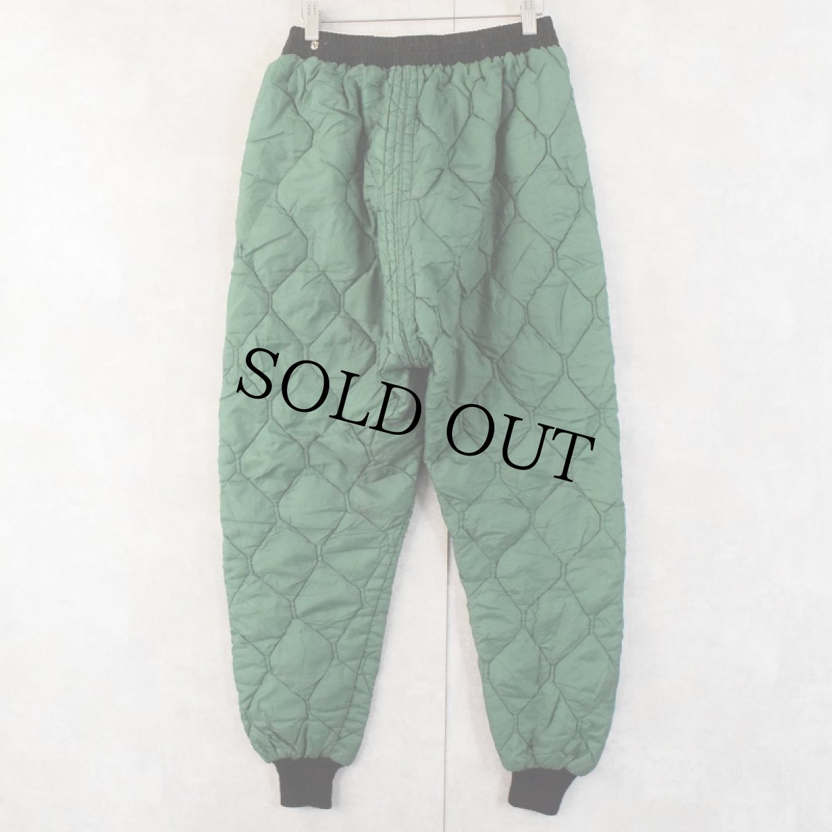 画像2: 60〜70's キルティングライナーパンツ  (2)