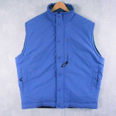 画像1: 90's Patagonia ナイロン 中綿 チックユーティリティベスト L (1)