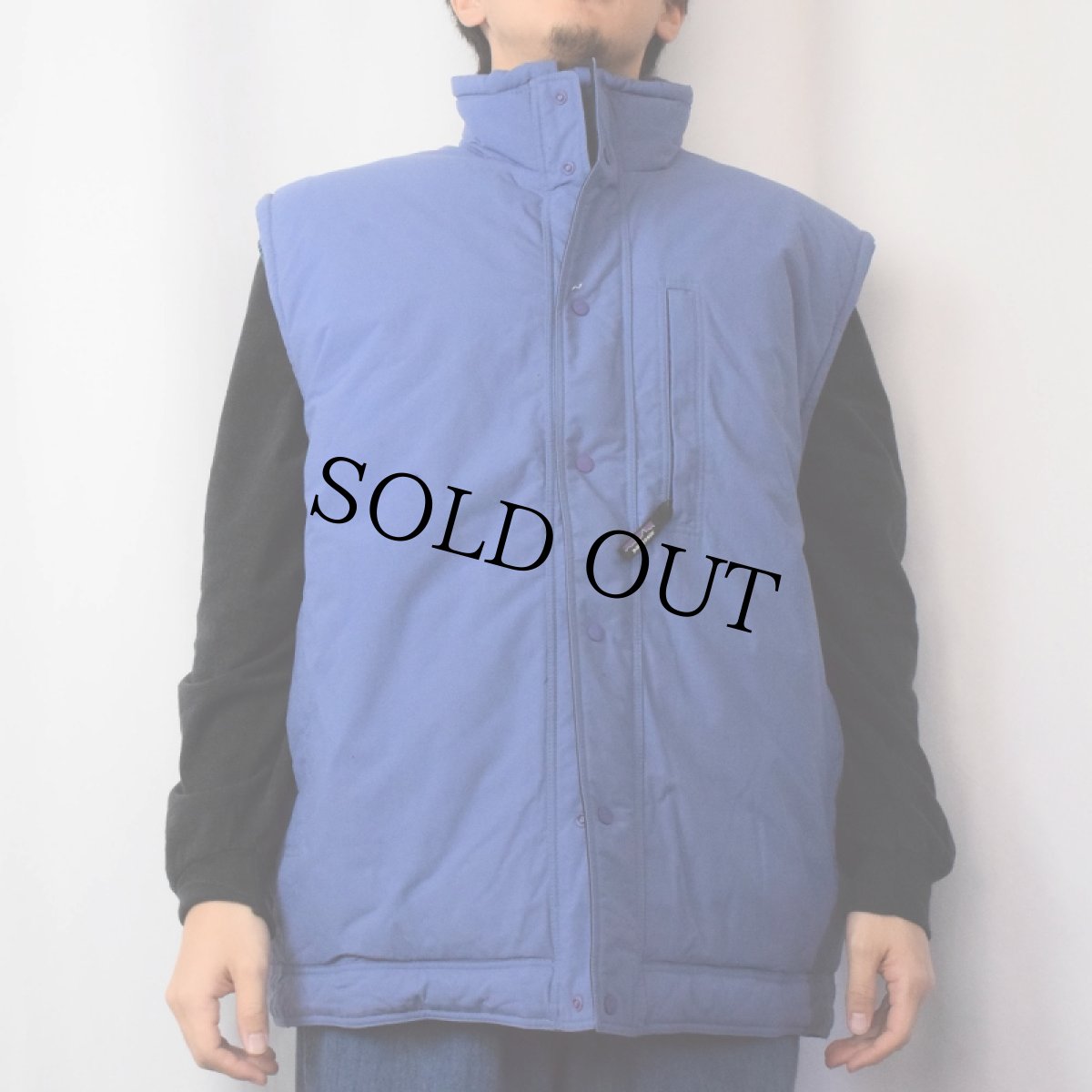 画像2: 90's Patagonia ナイロン 中綿 チックユーティリティベスト L (2)