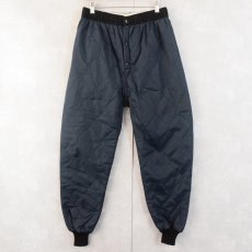 画像3: 70〜80's WOODFIELD USA製 キルティングジャケット/パンツ SETUP NAVY S (3)
