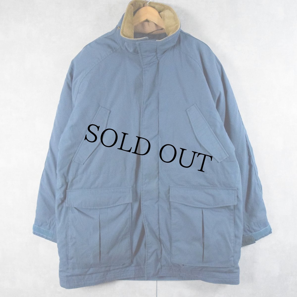 画像1: 70's〜 L.L.Bean 筆記体タグ USA製 "TIMBERLINE PARKA" ダウンジャケット L (1)