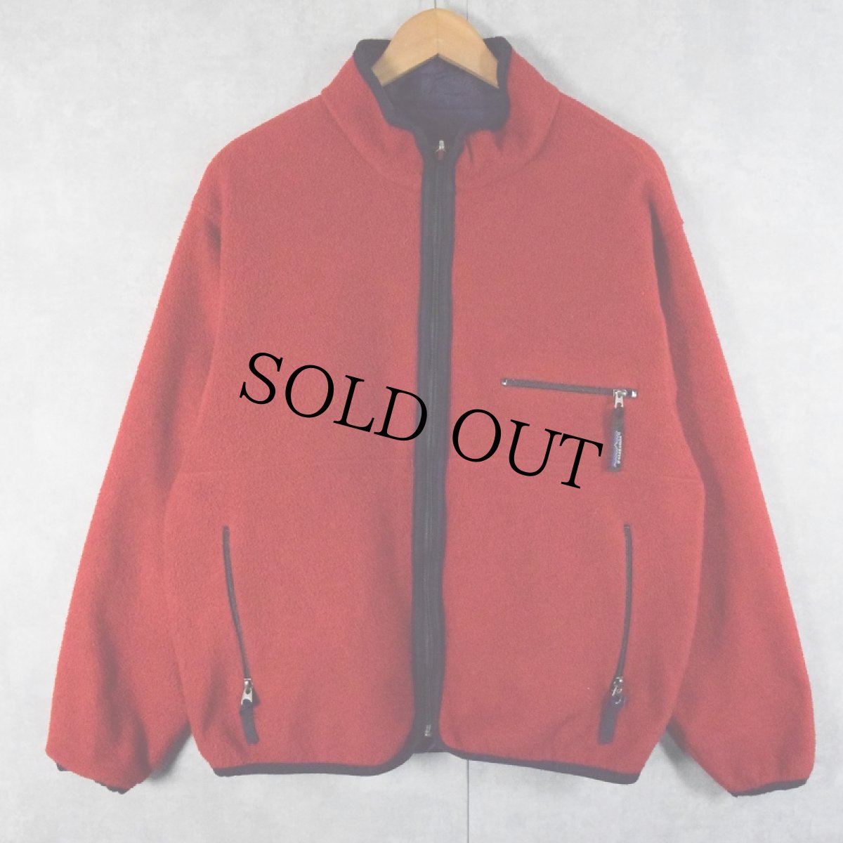 画像2: 90's Patagonia USA製 リバーシブル グリセードフリースジャケット L (2)