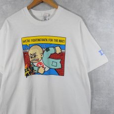 画像1: 90's Apple × KOZIK "Power Computing" アートプリントTシャツ XL (1)