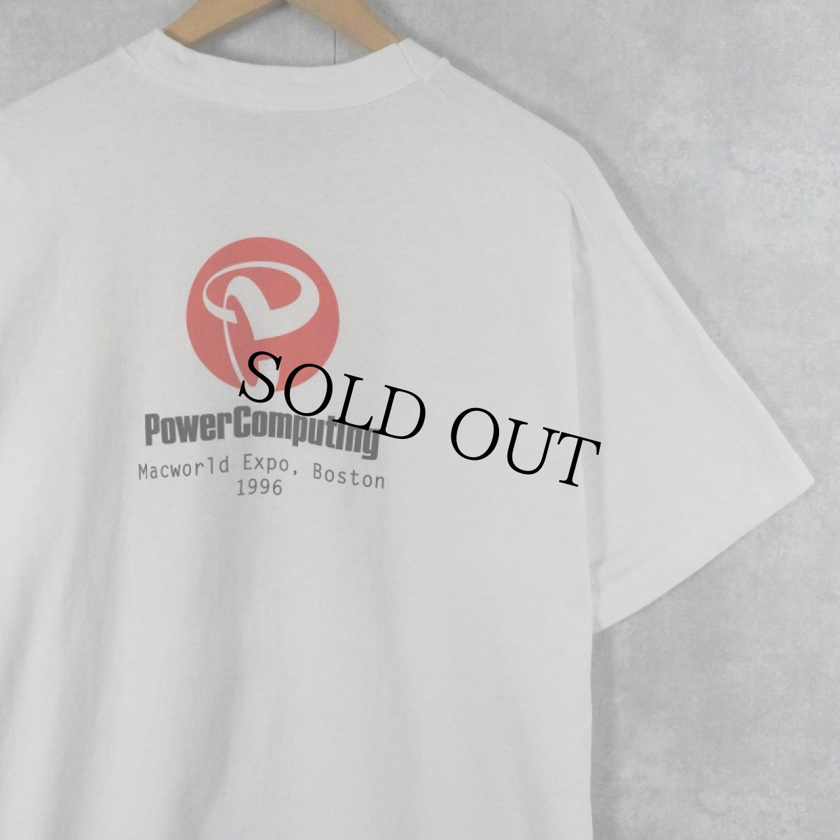 画像2: 90's Apple × KOZIK "Power Computing" アートプリントTシャツ XL (2)