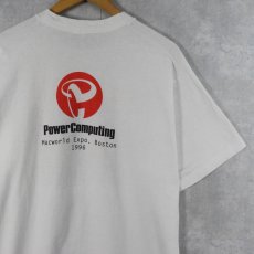 画像2: 90's Apple × KOZIK "Power Computing" アートプリントTシャツ XL (2)