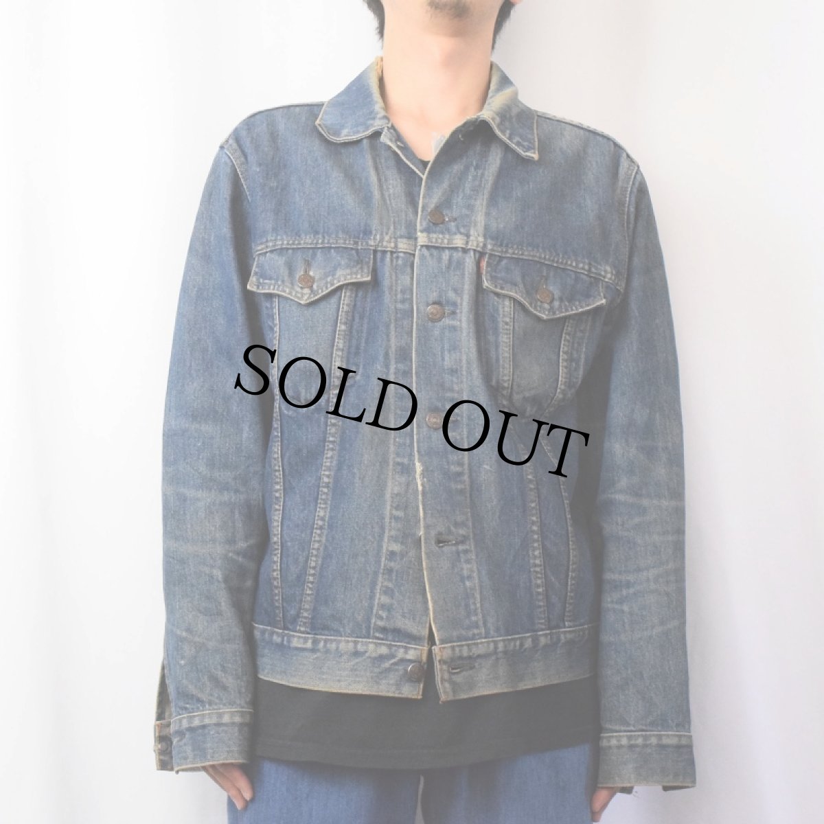 画像2: 70〜80's Levi's 75505 CANADA製 デニムジャケット 44 (2)