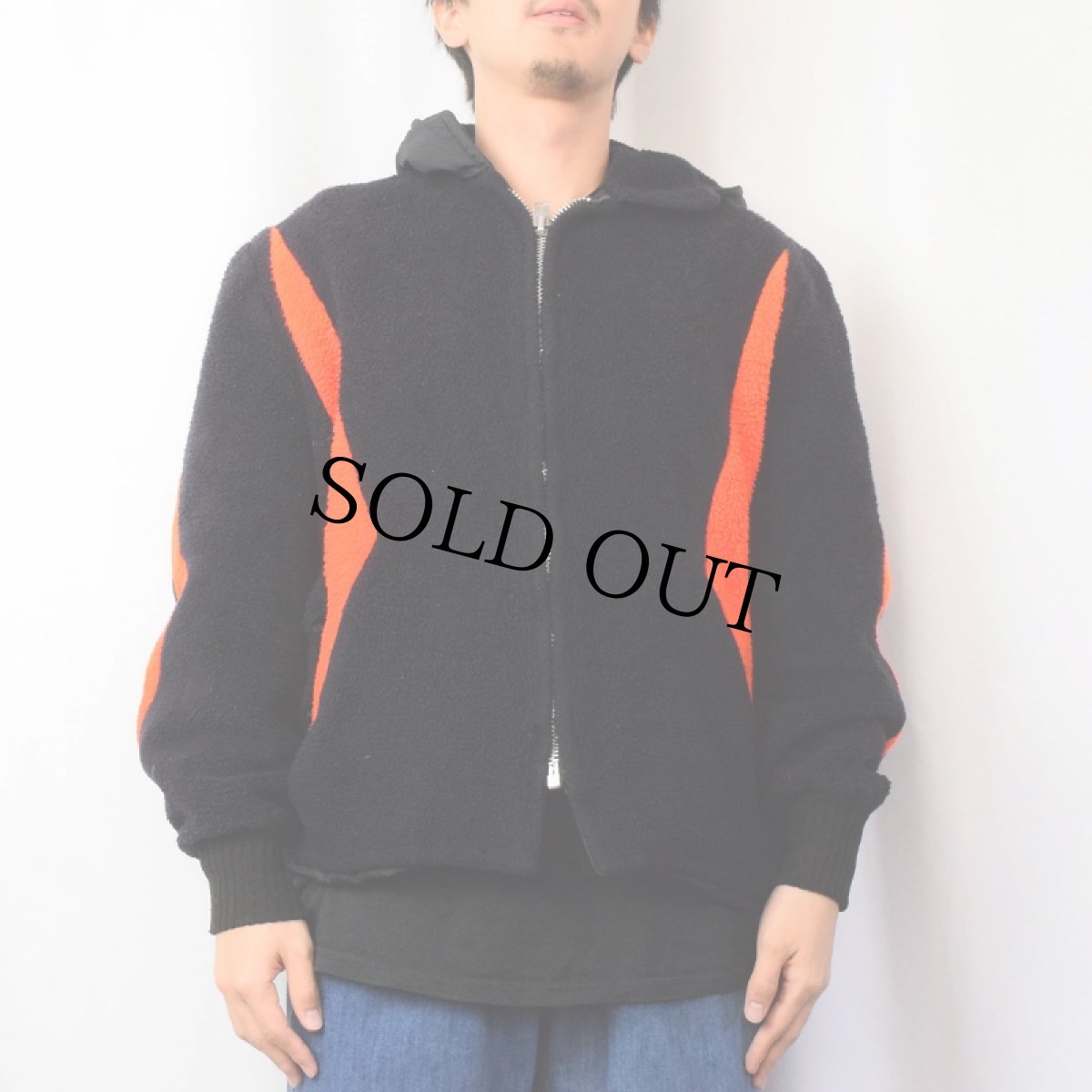 画像3: 60's Woolrich Skimeister フリース×ナイロン リバーシブルジャケット L (3)