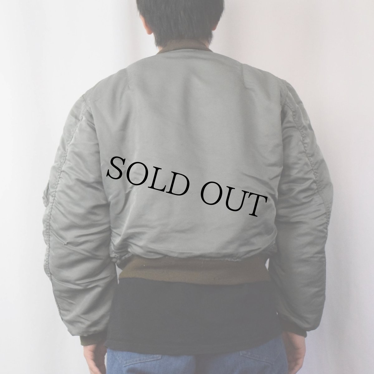 画像3: 50's USAF TYPE B-15D カスタムリメイク フライトジャケット SIZE38 (3)