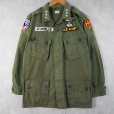 画像1: 60's U.S.ARMY ジャングルファティーグジャケット 1st (1)