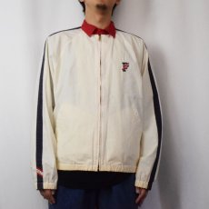 画像2: 90's POLO Ralph Lauren ウイングフット コットンスイングトップ M (2)