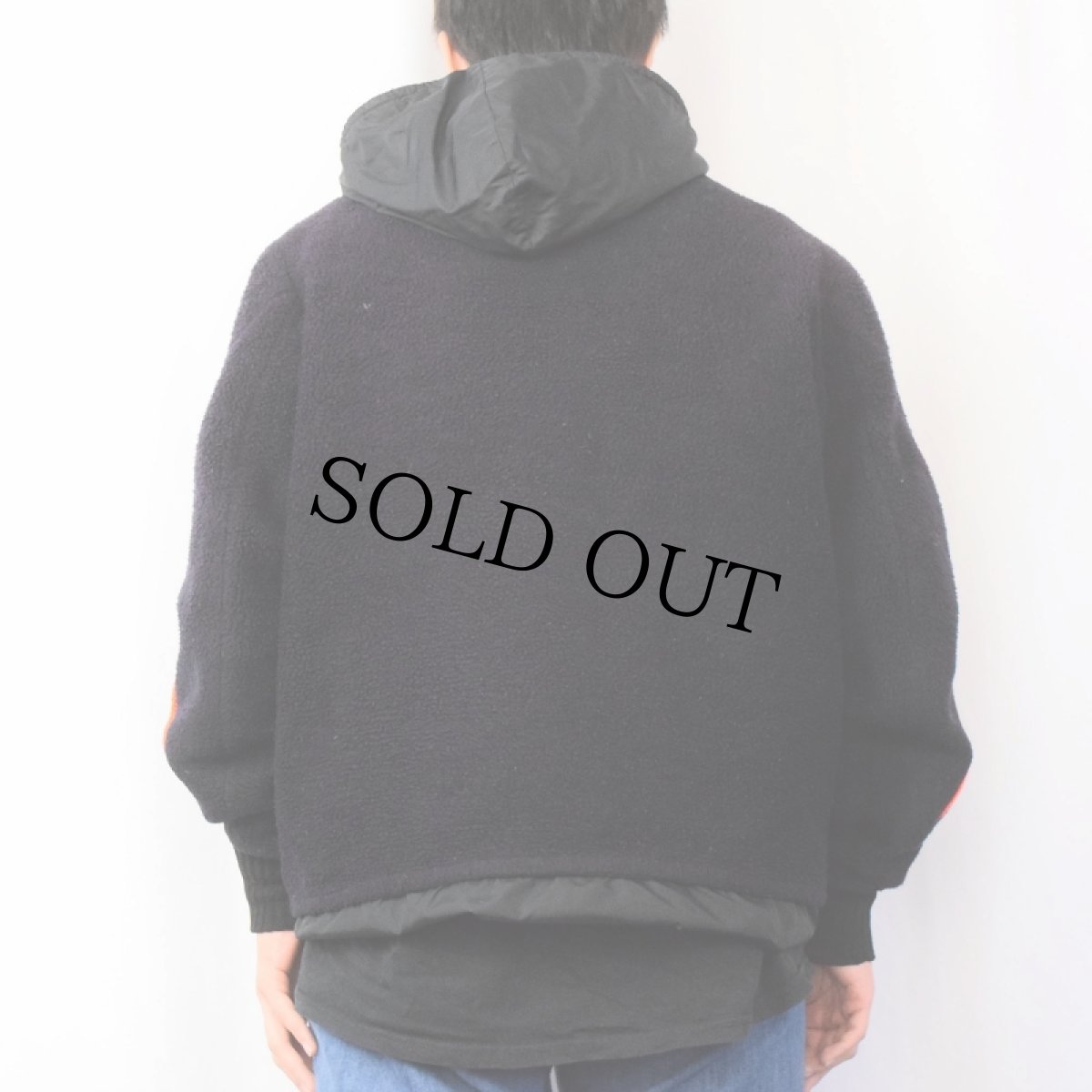 画像4: 60's Woolrich Skimeister フリース×ナイロン リバーシブルジャケット L (4)