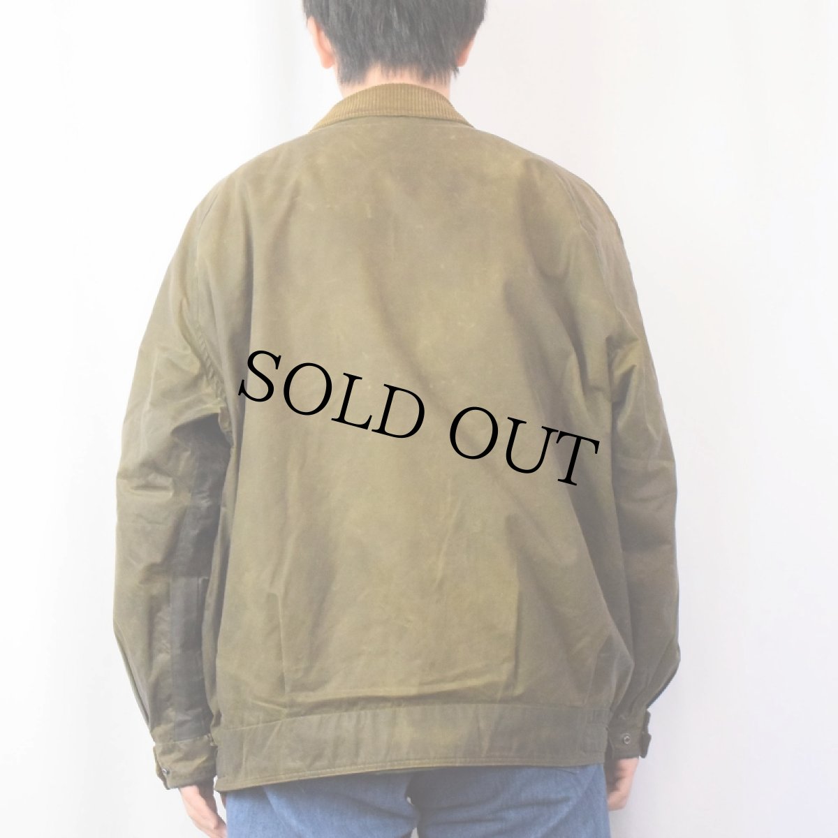 画像3: 90's Burberrys' ENGLAND製 オイルドジャケット (3)