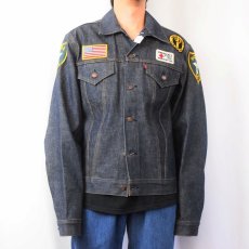 画像2: 70〜80's Levi's 71205 USA製 パッチカスタム デニムジャケット (2)