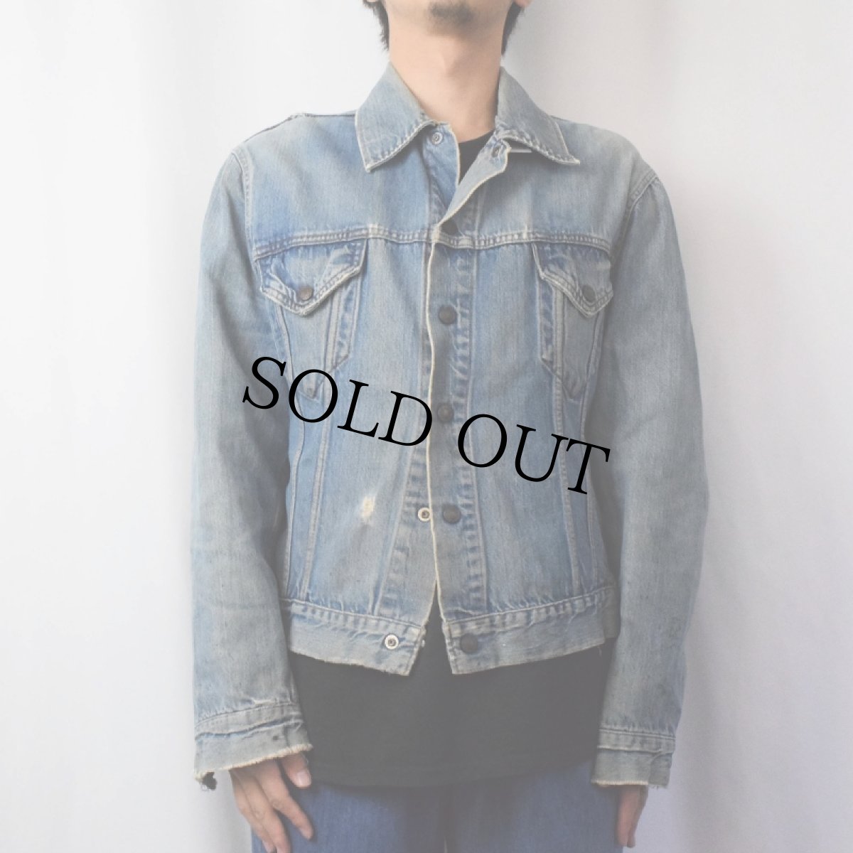 画像3: 60〜70's STOREBRAND Led Zeppelin "Stairway to Heaven" ハンド刺繍 デニムジャケット (3)