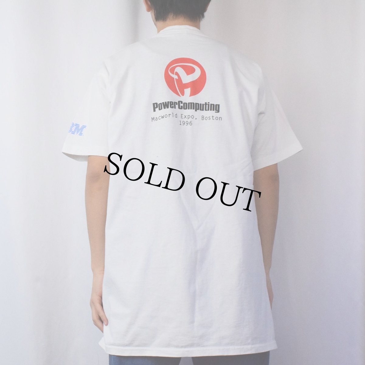 画像4: 90's Apple × KOZIK "Power Computing" アートプリントTシャツ XL (4)