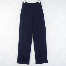 画像3: ST. JOHN BASICS USA製 ニットパンツ NAVY SIZE0 (3)
