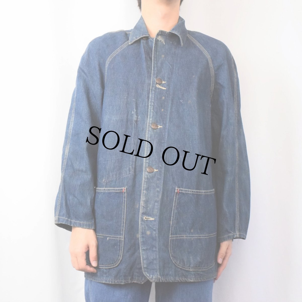 画像2: 50's PENNEY'S PAYDAY デニムカバーオール (2)