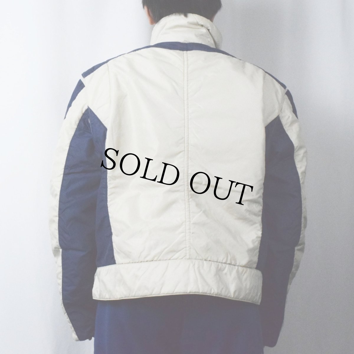 画像3: 80〜90's HEAD USA製 2トーン ナイロンジャケット XL (3)