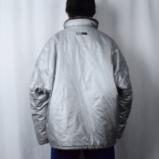 画像3: BOSSTECH エルボーパッチ付き シャイニー 中綿入りジャケット XL (3)