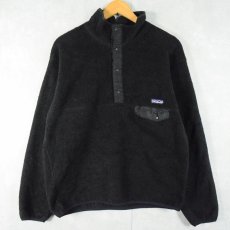 画像1: 90's Patagonia スナップT BLACK L (1)