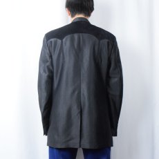 画像3: 90's〜 Circle S USA製 ウエスタンテーラードジャケット BLACK SIZE46L (3)