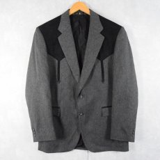 画像1: Circle S ウエスタンテーラードジャケット SIZE40R (1)