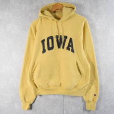 画像1: Champion PREMIUM REVERSE WEAVE "IOWA" プリントスウェットフーディー M (1)