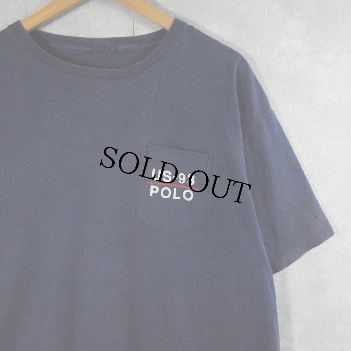 画像2: 90's POLO Ralph Lauren "US-93 POLO" ポケットTシャツ (2)