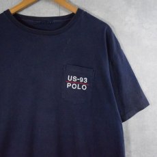 画像2: 90's POLO Ralph Lauren "US-93 POLO" ポケットTシャツ (2)