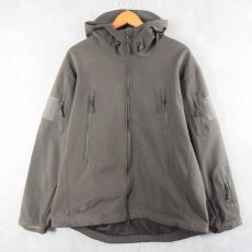 画像1: ミリタリータイプ ソフトシェルジャケット XL  (1)