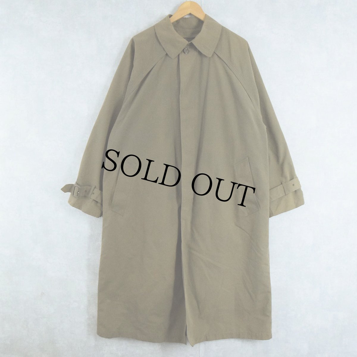 画像1: 80's LONDON FOG USA製 ライナー付き ステンカラーコート SIZE40 (1)