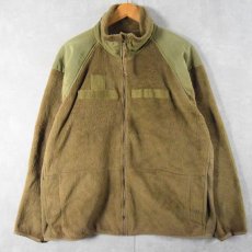 画像1: U.S.MILITARY ECWCS GEN3 Cold Weather コヨーテフリースジャケット LARGE-REGULAR (1)