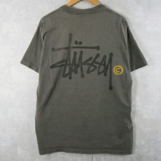 画像1: 80's STUSSY USA製 ロゴプリントTシャツ XL (1)