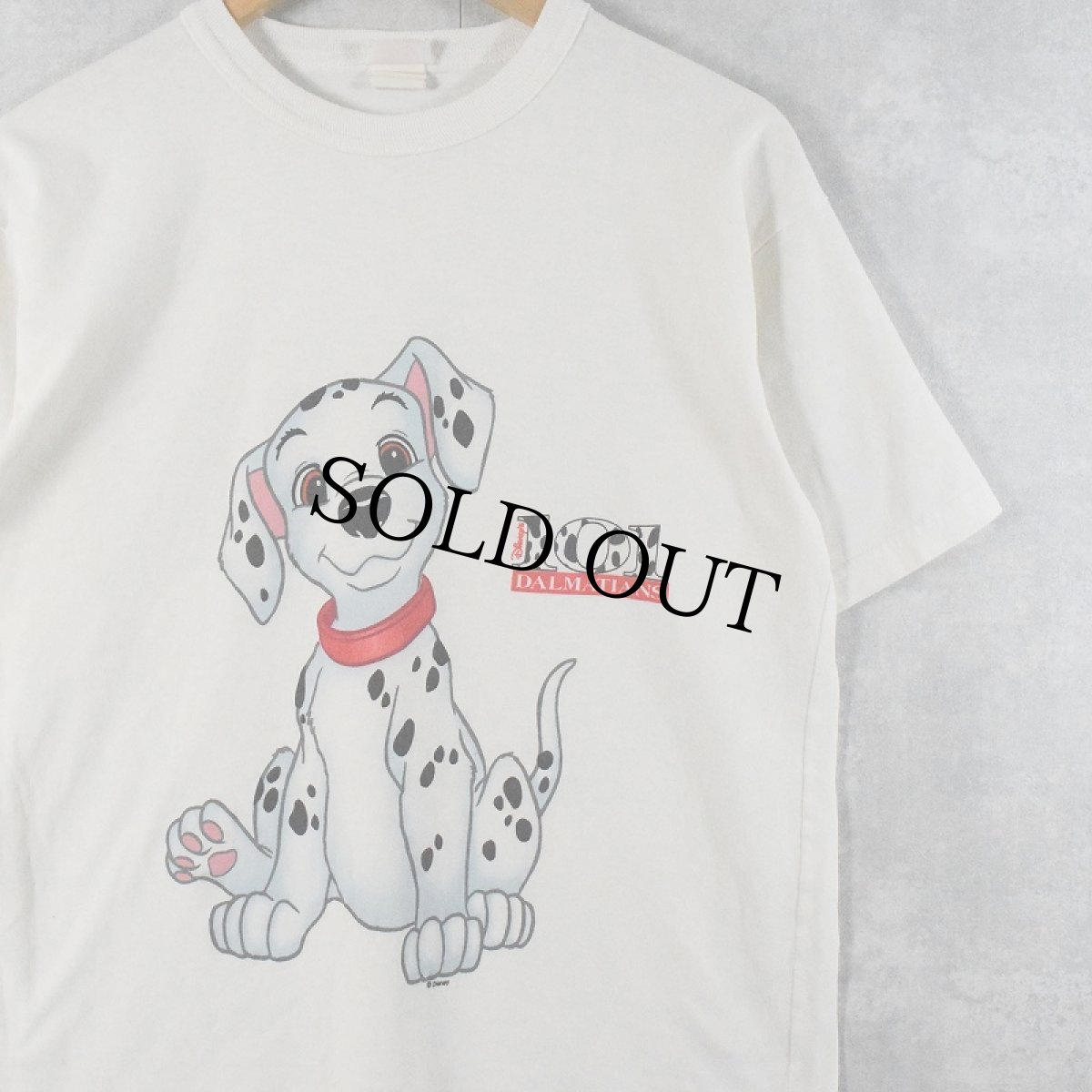 画像1: 90's Disney 101 DALMATIANS キャラクタープリントTシャツ (1)