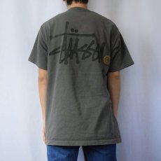 画像4: 80's STUSSY USA製 ロゴプリントTシャツ XL (4)