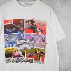 画像1: 2000's Nintendo DS ゲームソフトプリントTシャツ XL (1)