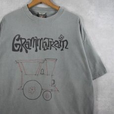 画像1: 90's Grammatrain USA製 オルタナティブロックバンドTシャツ XL (1)