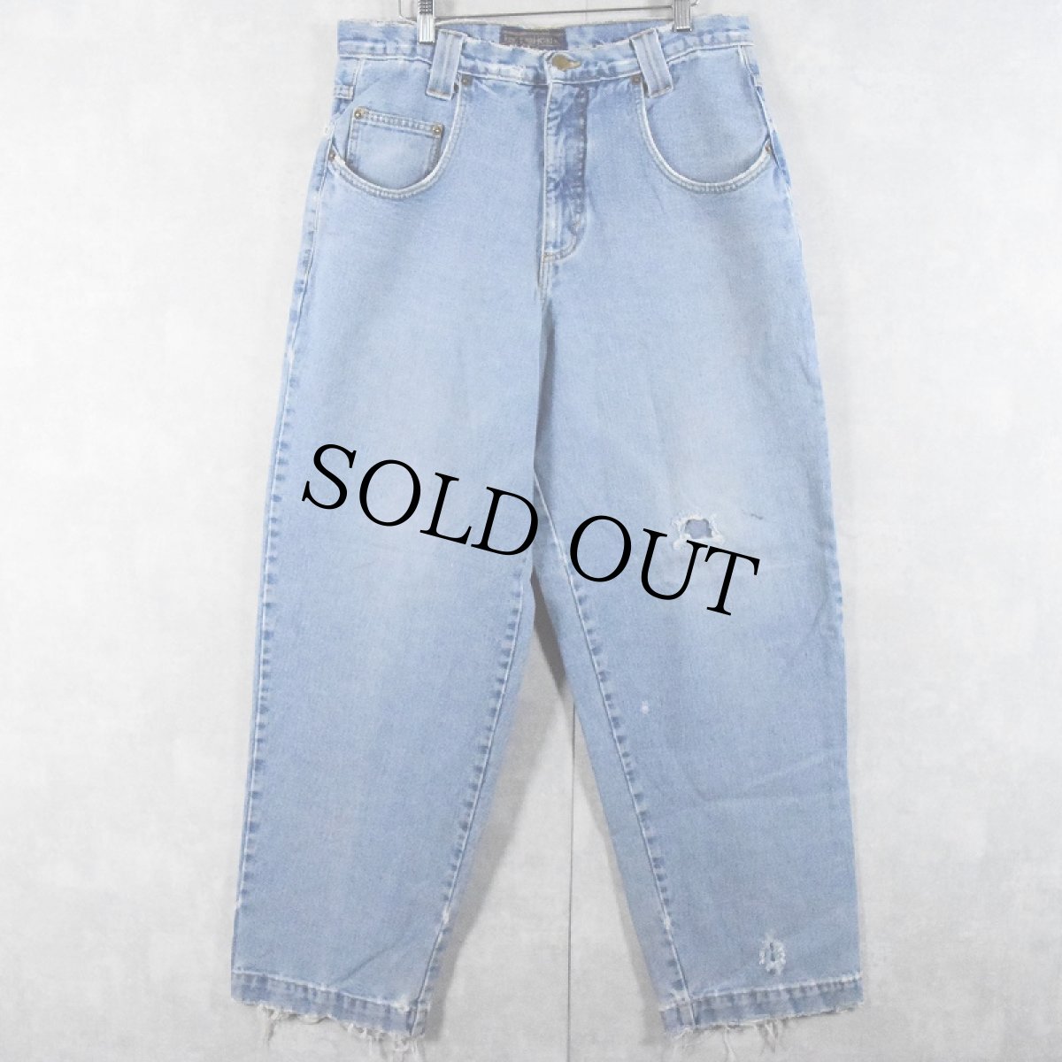 画像1: 90's karl kani-jeans USA製 バギーデニムパンツ SIZE30 (1)