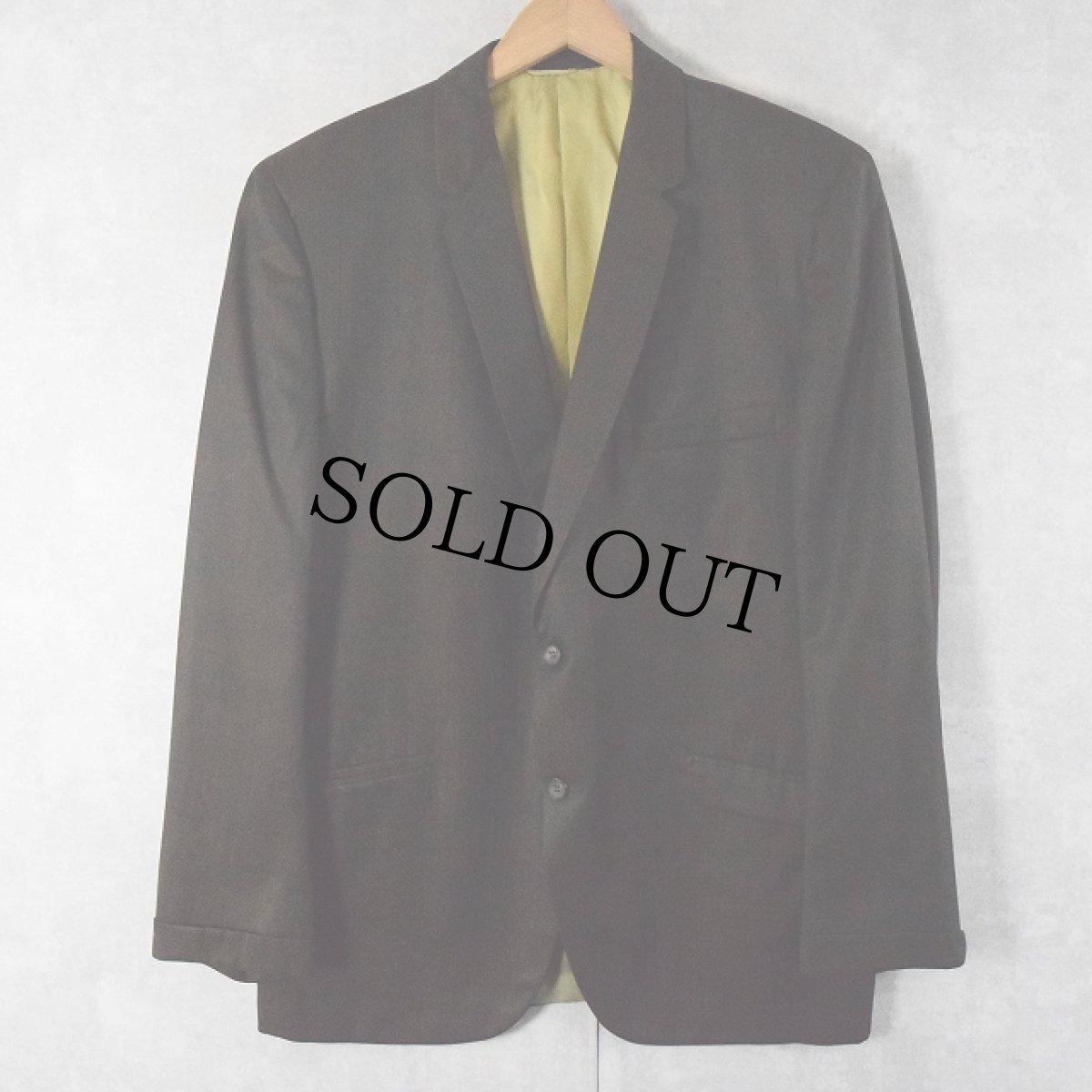 画像2: 〜60's ROYALTY テーラードジャケット/パンツ SETUP BROWN (2)