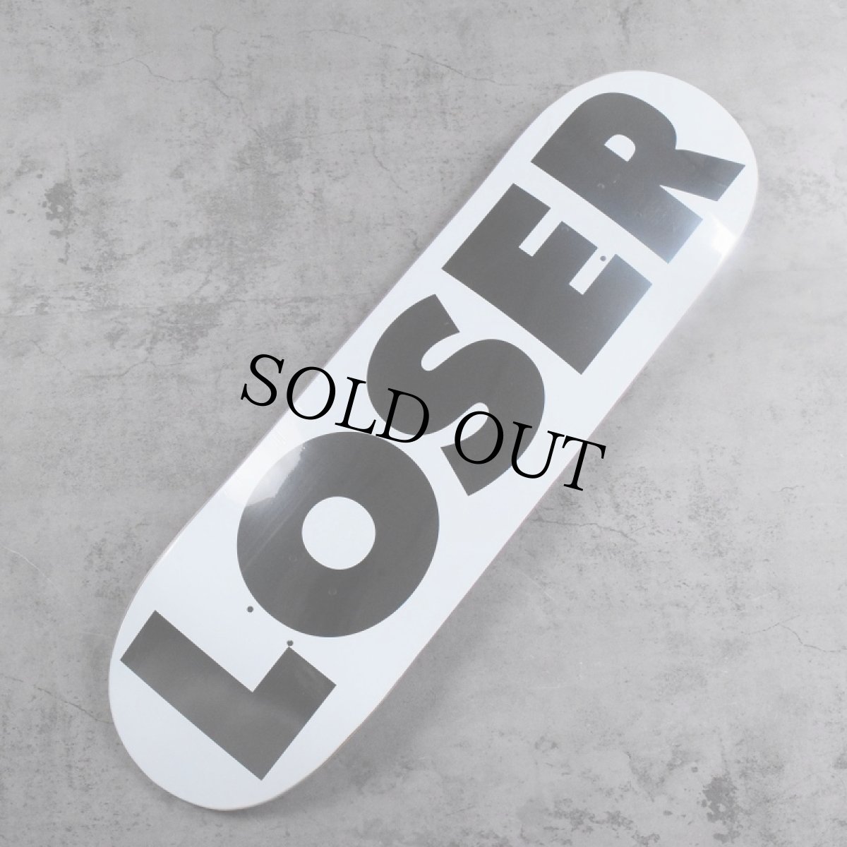 画像2: SUB POP "LOSER" レコード・レーベル スケートボード デッキ 8.5inch 未使用品 (2)