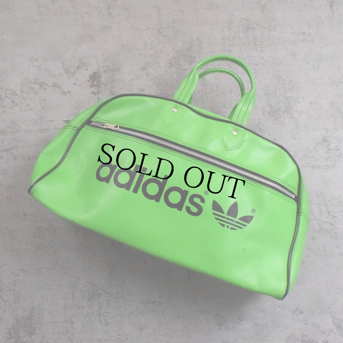 画像2: 70's adidas FRANCE製 ボストンバッグ (2)