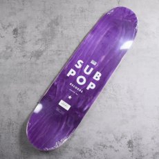 画像1: SUB POP "LOSER" レコード・レーベル スケートボード デッキ 8.5inch 未使用品 (1)