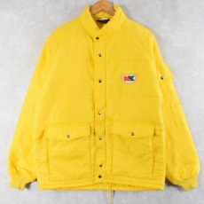 画像4: 70's Swingster "NK" パッチ付き 中綿入り レーシングジャケット L (4)