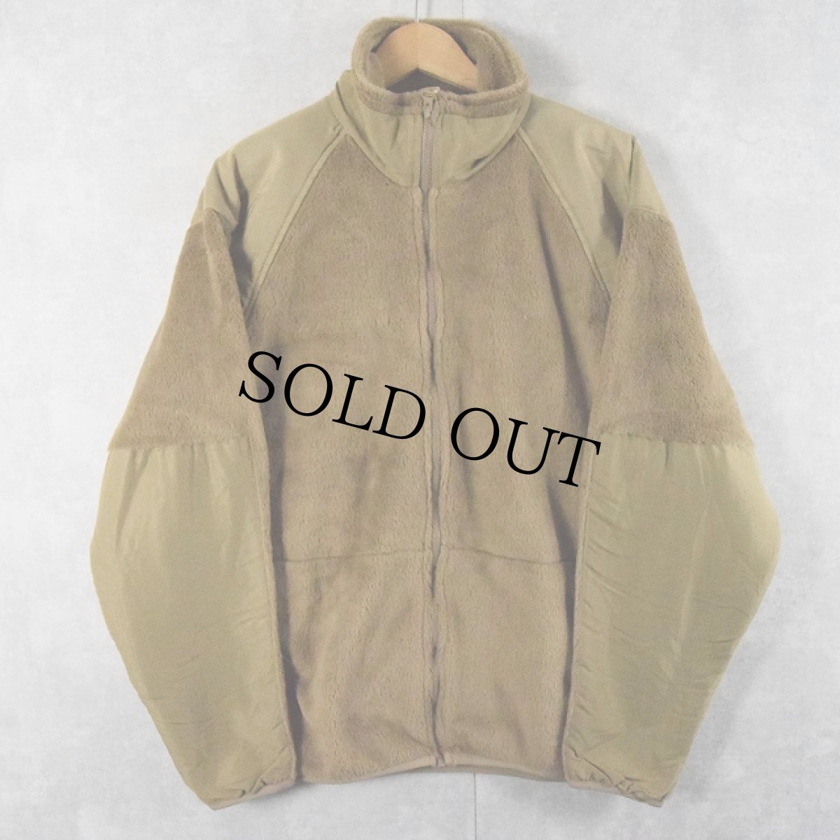 画像1: U.S.MILITARY ECWCS GEN3 Cold Weather コヨーテフリースジャケット MEDIUM-REGULAR (1)