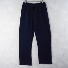 画像2: SOFFE 無地スウェットパンツ NAVY M (2)